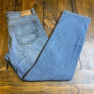 Signature‎ by Levi Strauss & Co Mens Regular Fit Straight Leg Blue Jeans 36x32